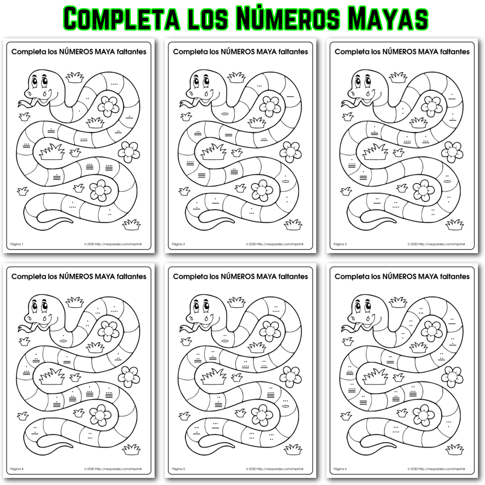 Divertidos juegos de números mayas para niños: aprendiendo y jugando con la antigua civilización